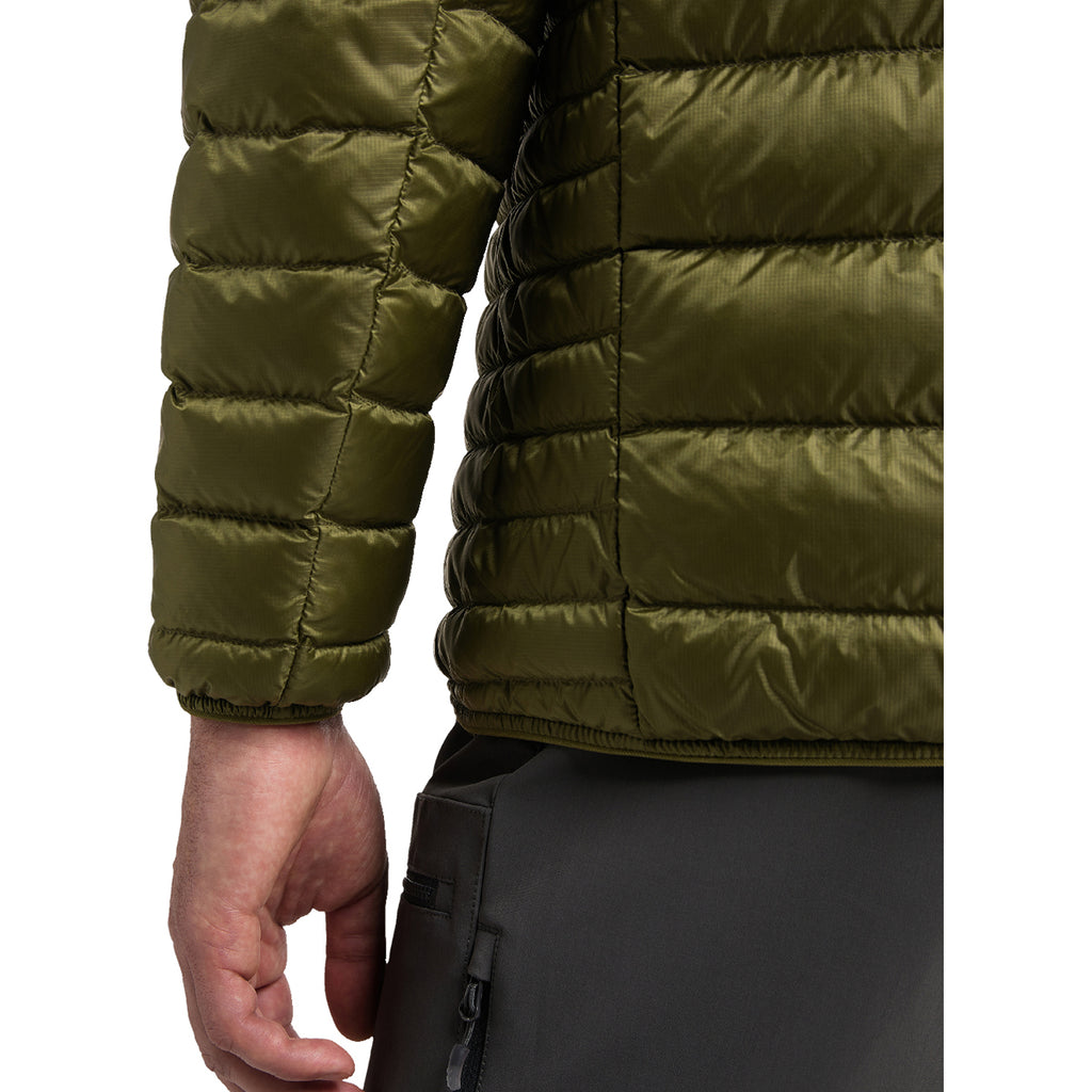 Chaqueta Hombre Roc Down Hood Men Haglöfs Verde 3