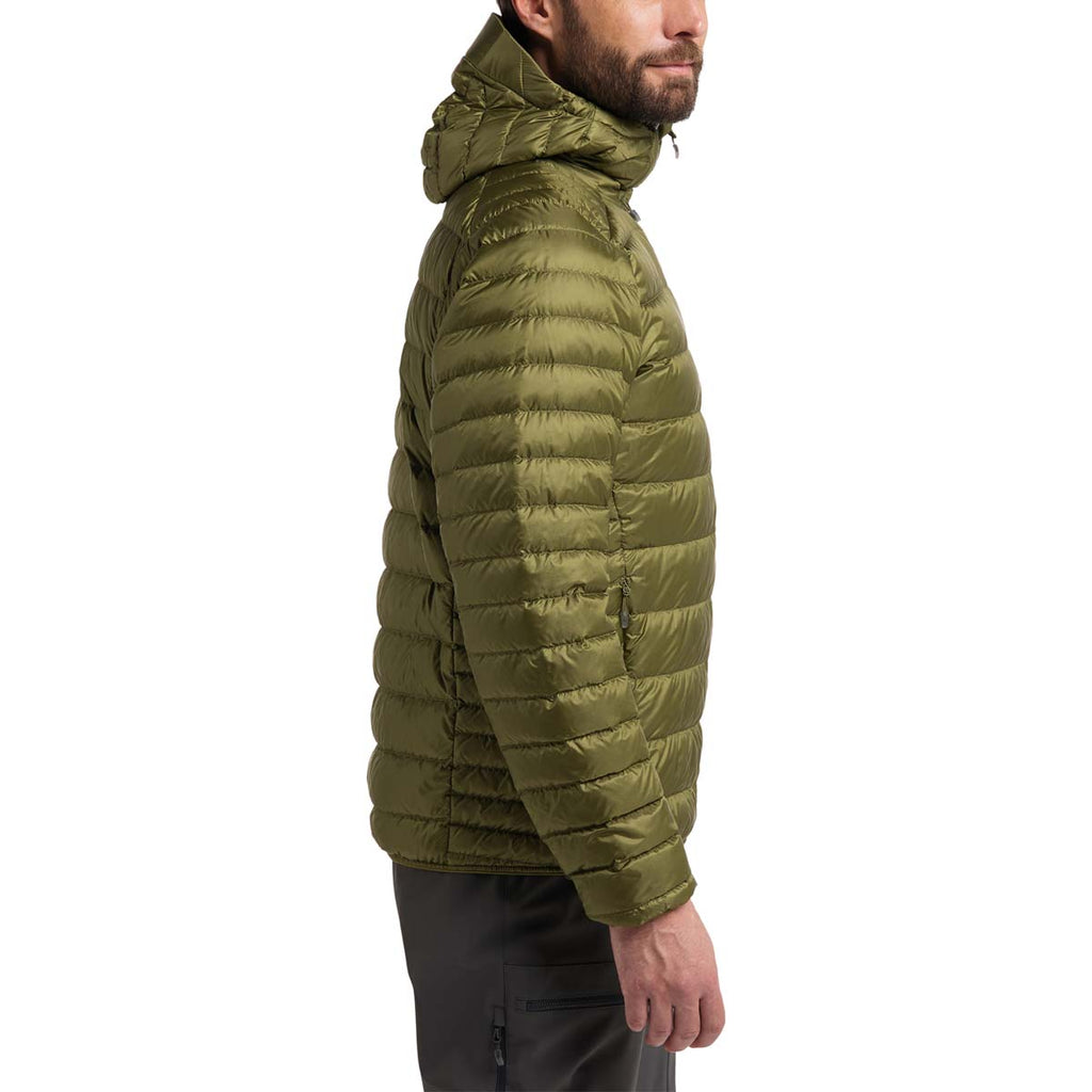 Chaqueta Hombre Roc Down Hood Men Haglöfs Verde 6