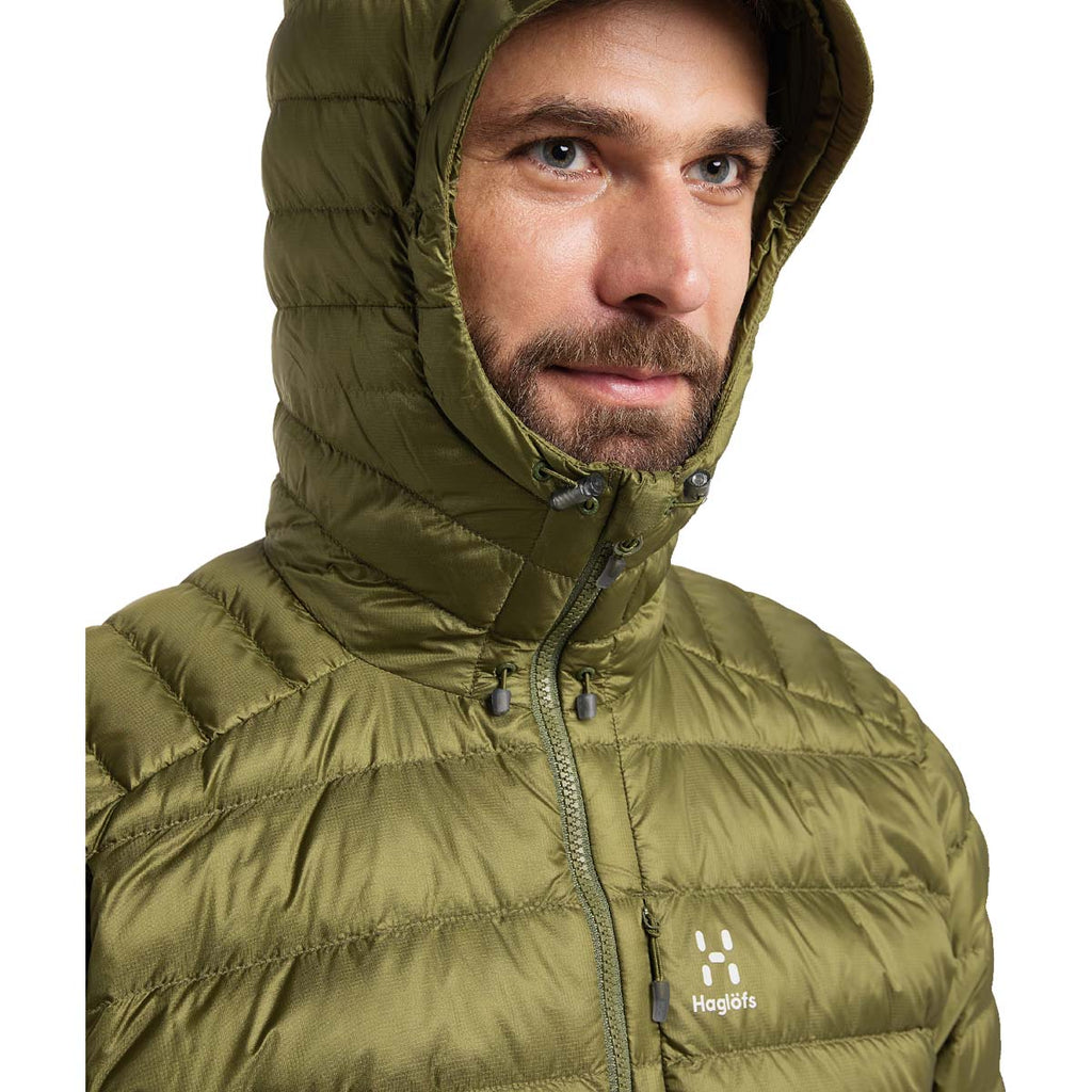 Chaqueta Hombre Roc Down Hood Men Haglöfs Verde 10