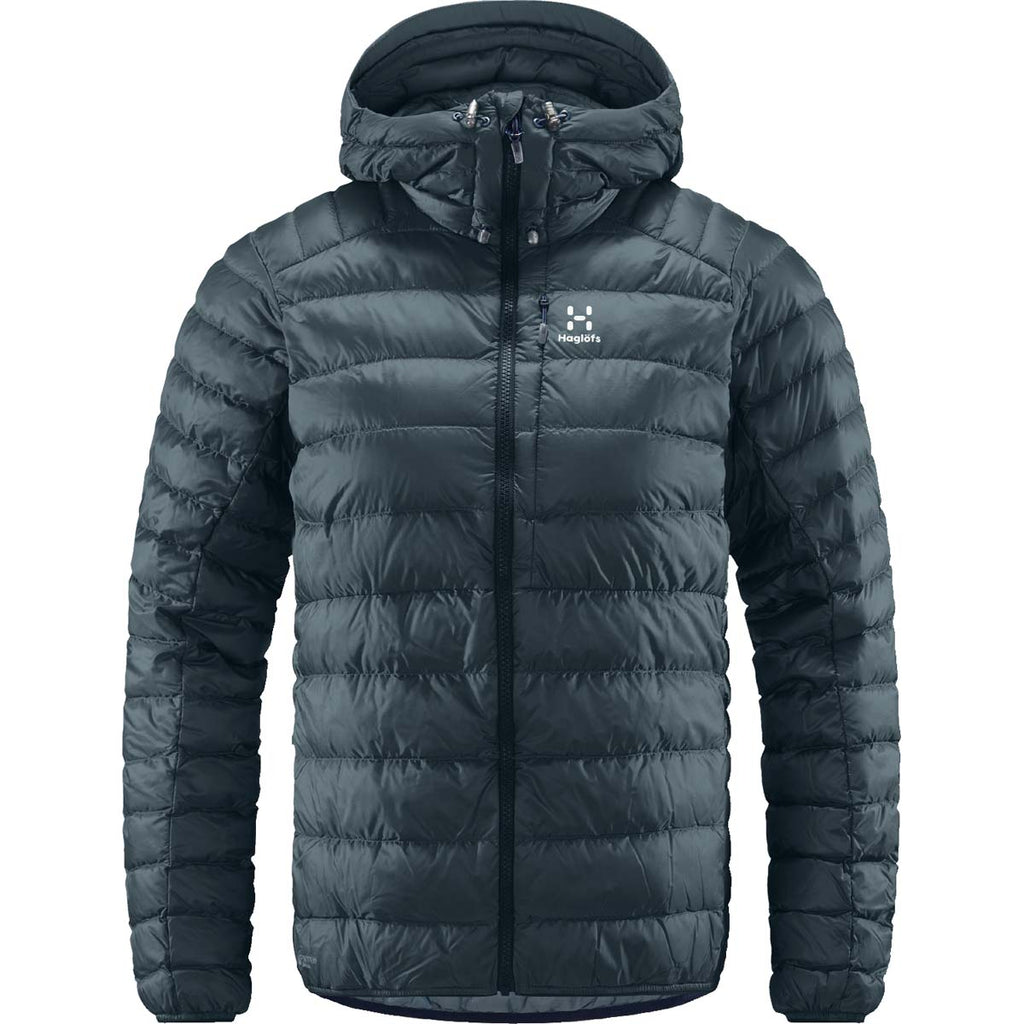 Chaqueta Mujer Roc Down Hood Women Haglöfs Gris 1