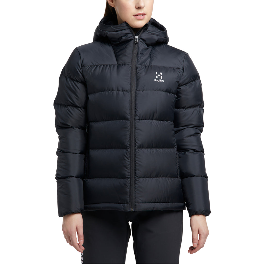 Chaqueta Mujer Bield Down Hood Women Haglöfs Negro 3