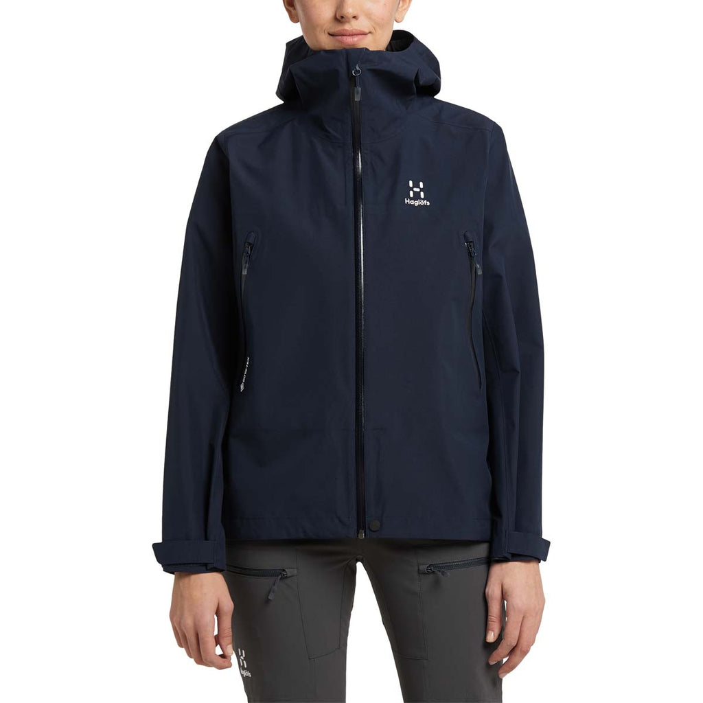 Chaqueta Mujer Roc Gtx Jacket Women Haglöfs Azul 3