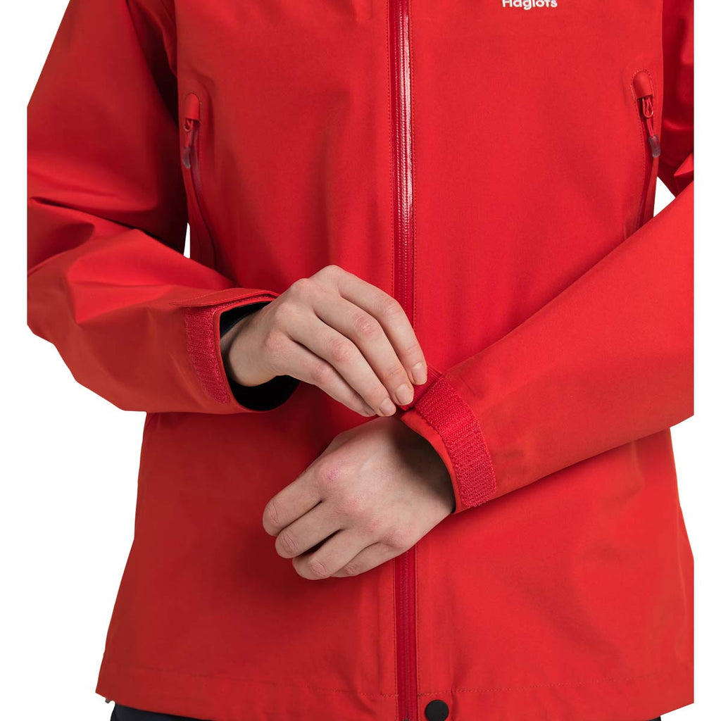 Chaqueta Mujer Roc Gtx Jacket Women Haglöfs Rojo 10