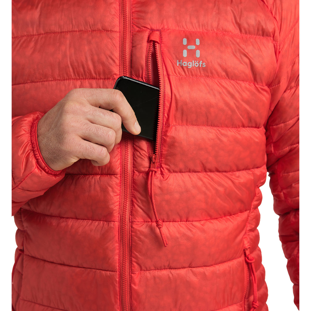 Chaqueta Hombre V Series Mimic Hood Men Haglöfs Rojo 9