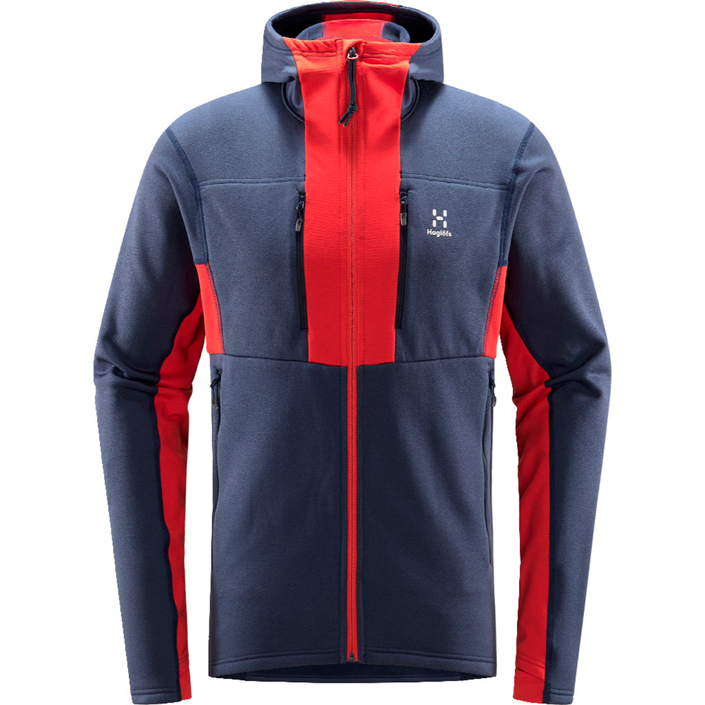 Polar Hombre Roc Nordic Mid Hood Men Haglöfs Azul 1