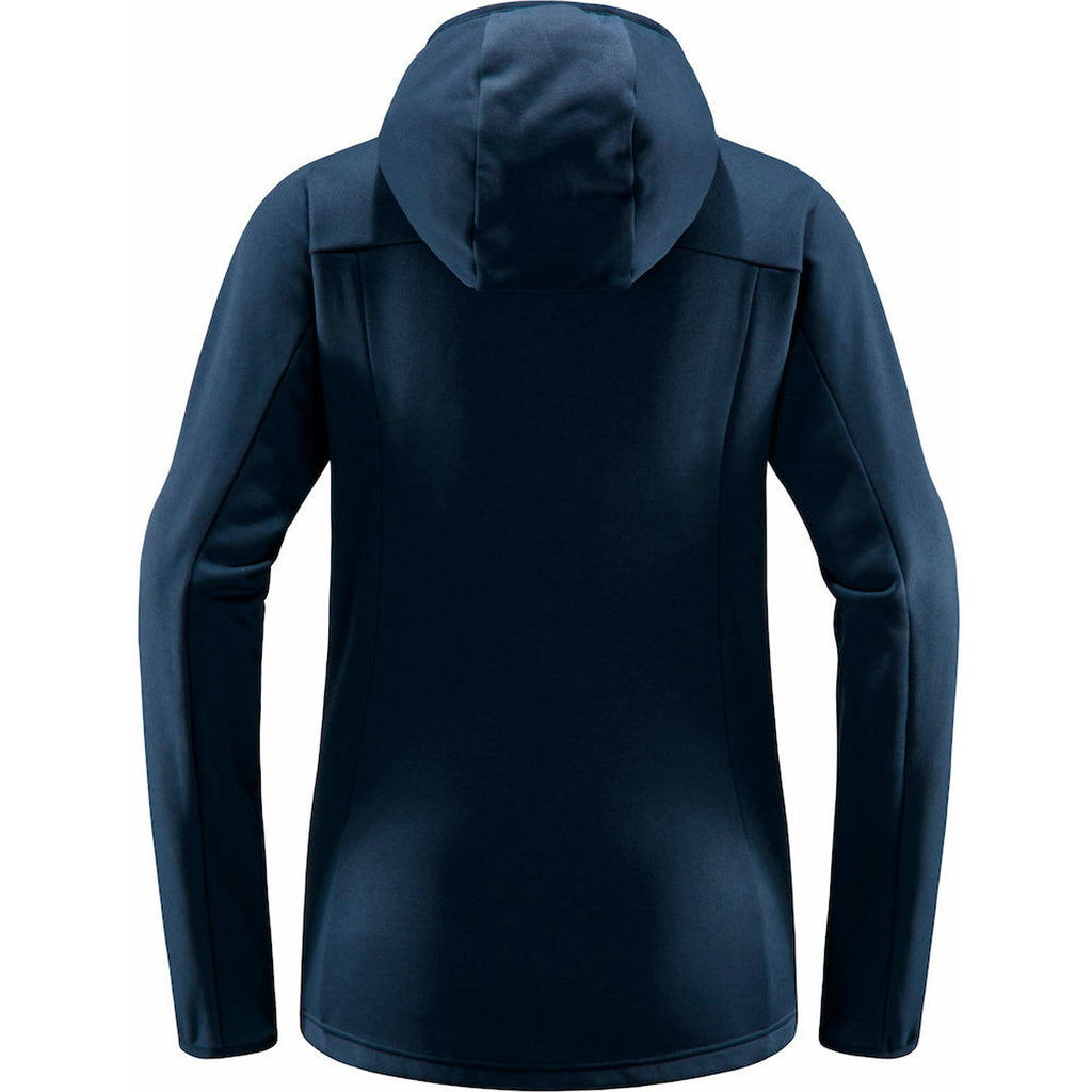 Polar Mujer Frost Mid Hood Womenhood Women Haglöfs Azul 2