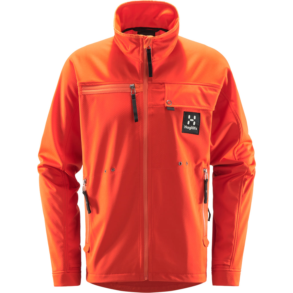 Chaqueta Hombre Ic3 Softshell Jacket Haglöfs Naranja 1