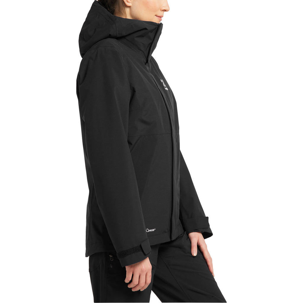 Chaqueta Mujer Stuga 3-In-1 Jacket Women Haglöfs Negro 4