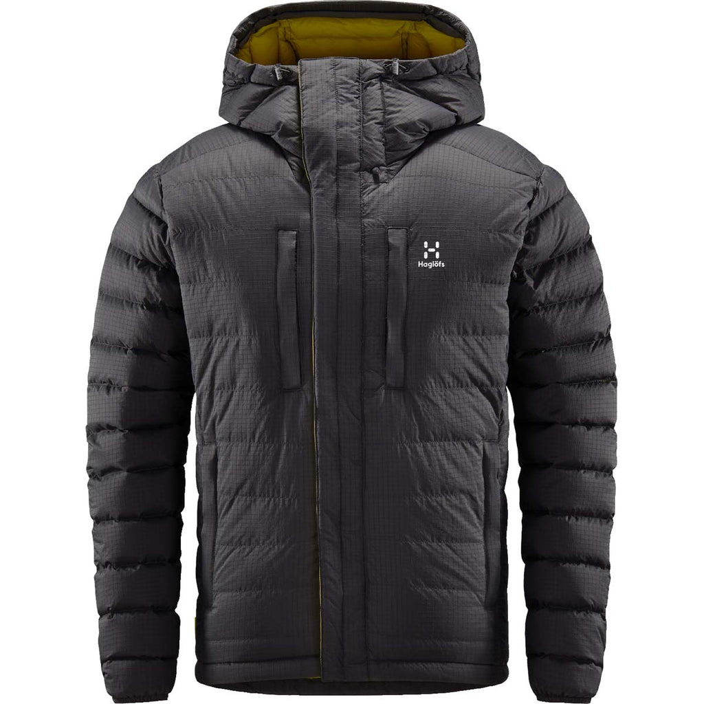 Chaqueta Hombre Reliable Down Hood Men Haglöfs Gris 1