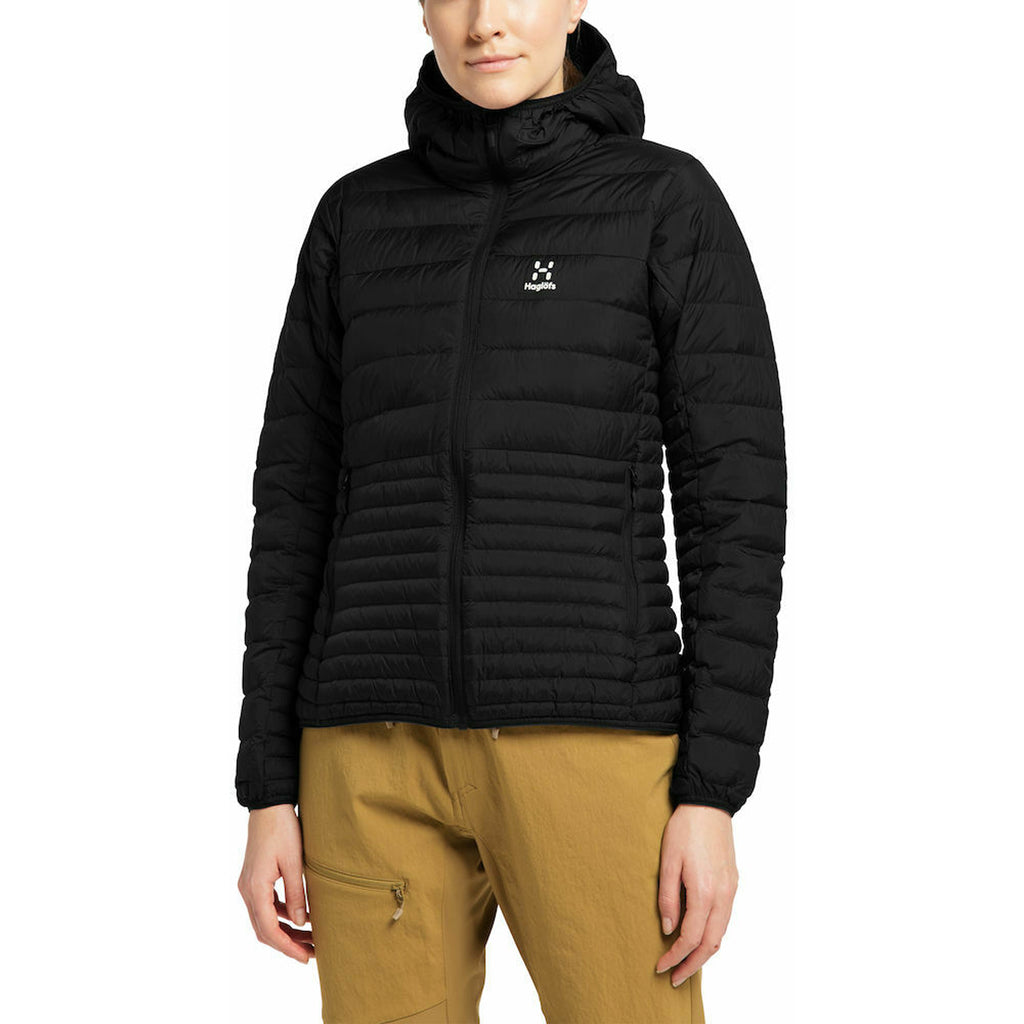 Chaqueta Mujer Micro Nordic Down Hood Women Haglöfs Negro 6