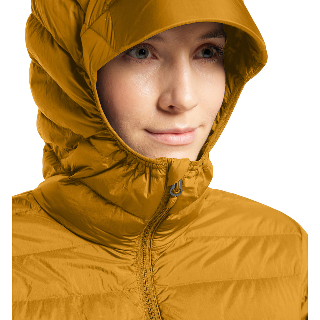 Chaqueta Mujer Micro Nordic Down Hood Women Haglöfs Amarillo 6