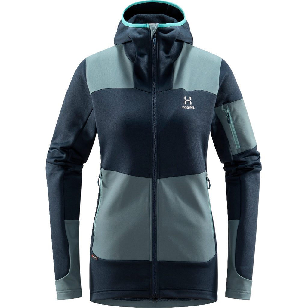 Polar Mujer Astral Hood Women Haglöfs Azul 1