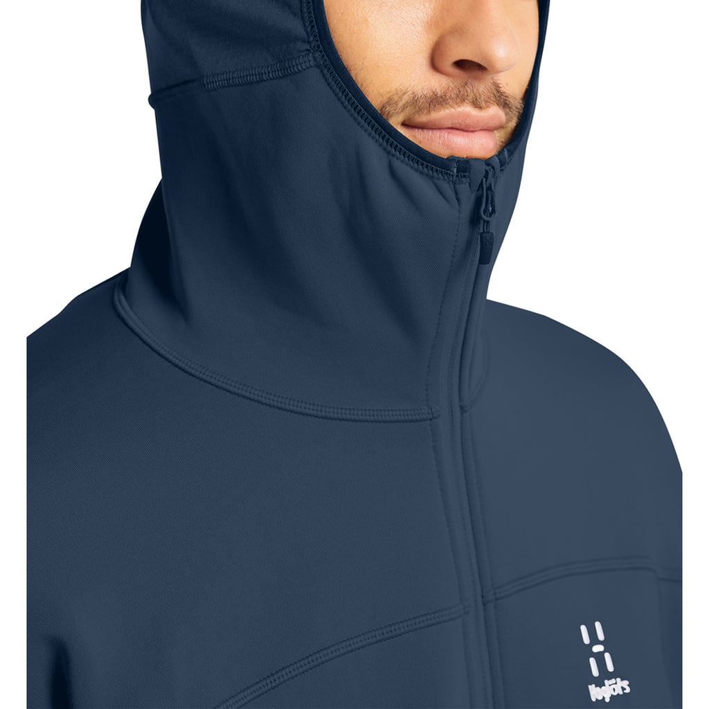 Polar Hombre Betula Hood Men Haglöfs Azul 6