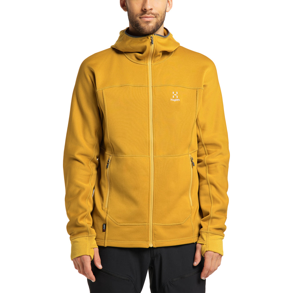 Polar Hombre Betula Hood Men Haglöfs Amarillo 3