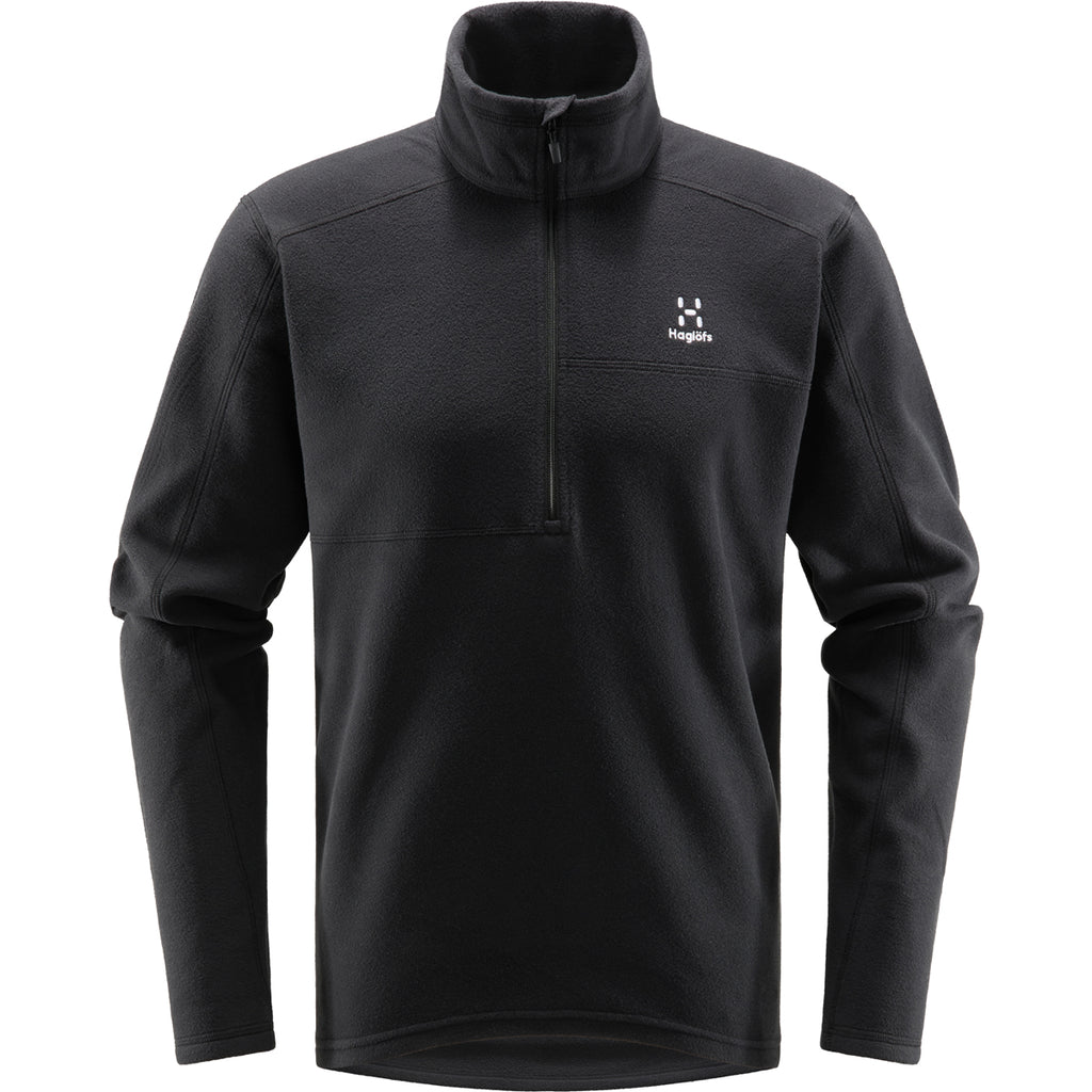 Polar Hombre Buteo 1/2 Zip Men Haglöfs Negro 1