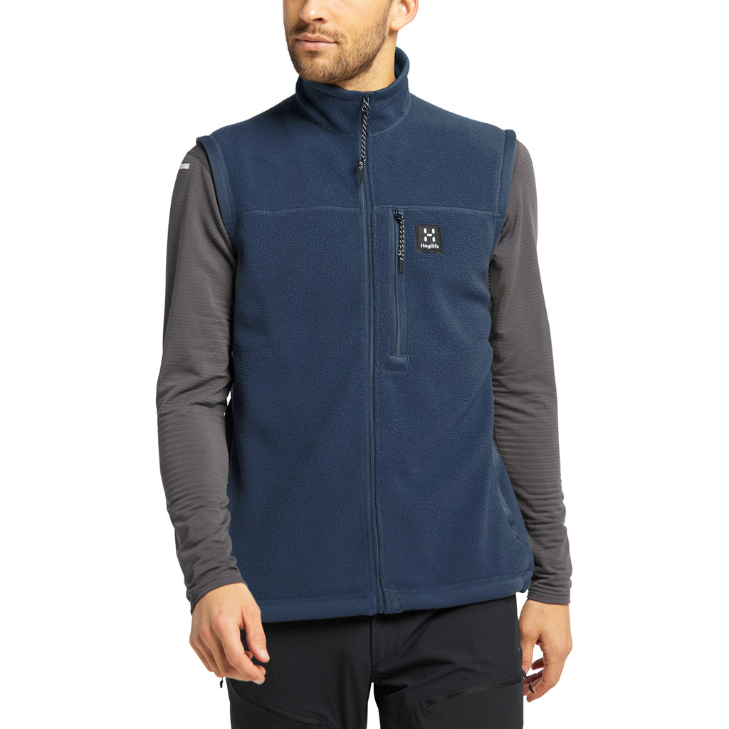 Chaleco Hombre Malung Pile Vest Men Haglöfs Azul 3