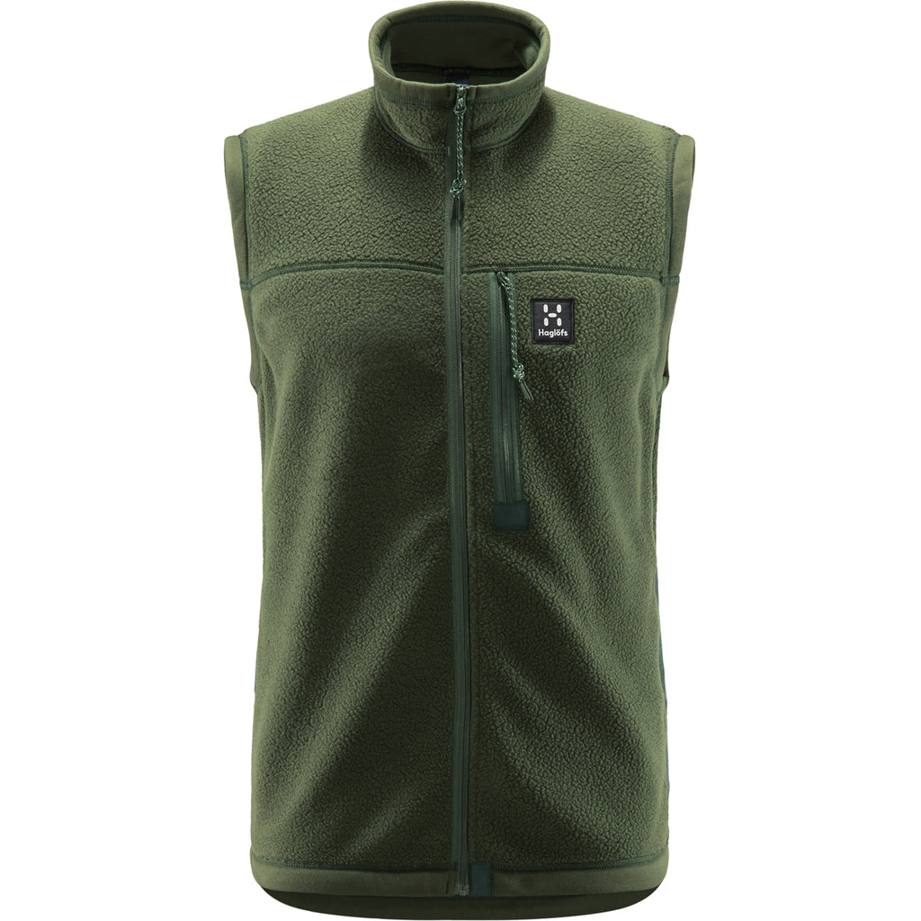 Chaleco Hombre Malung Pile Vest Men Haglöfs Verde 1