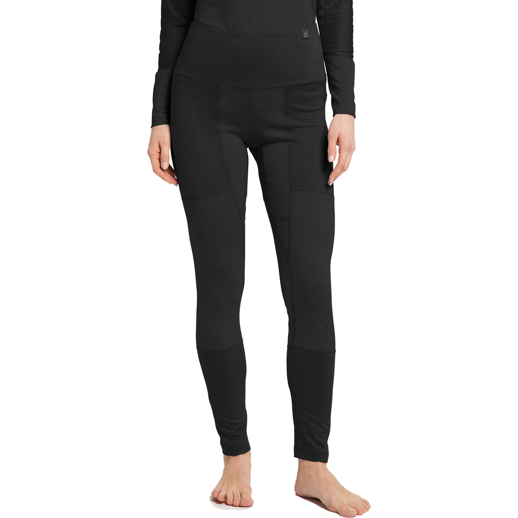 Ropa Térmica Mujer Natural Blend Tech Long Johns Haglöfs Negro 3