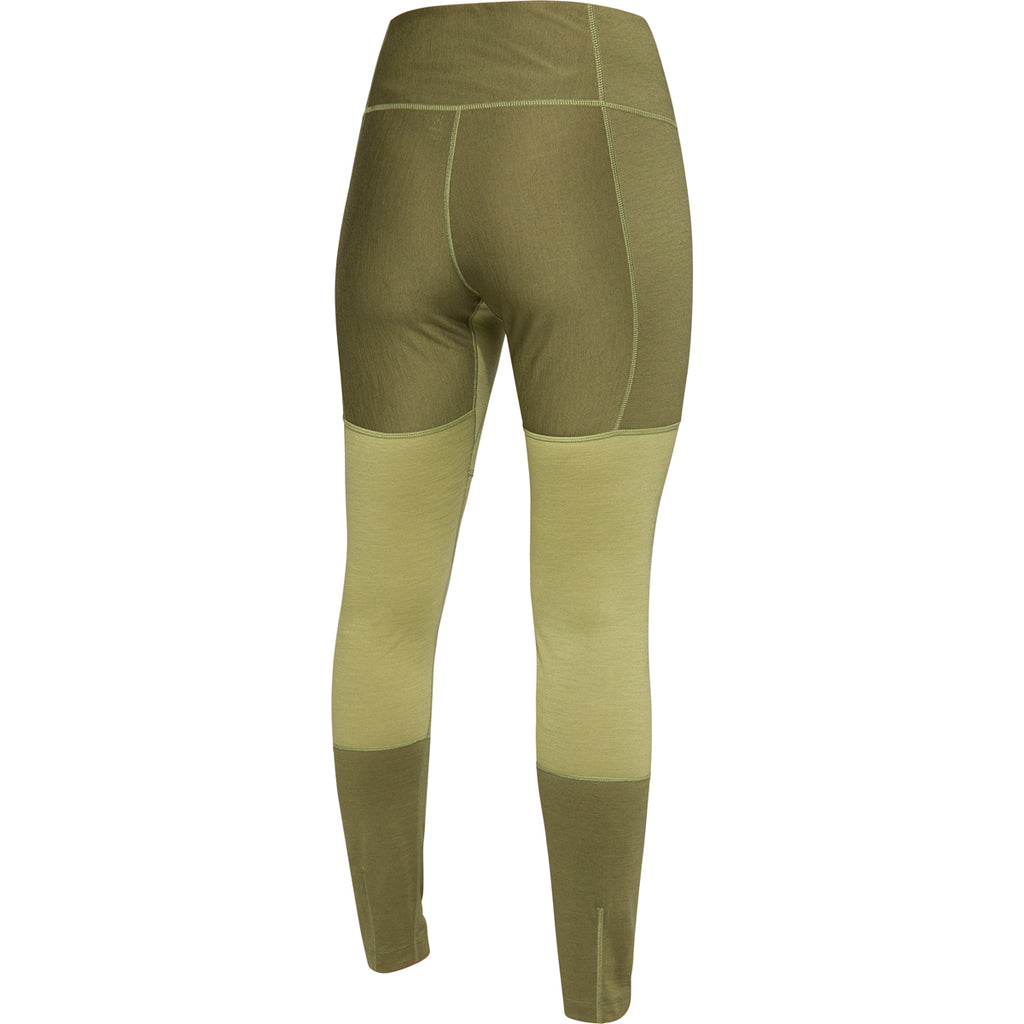 Ropa Térmica Mujer Natural Blend Tech Long Johns Haglöfs Verde 2