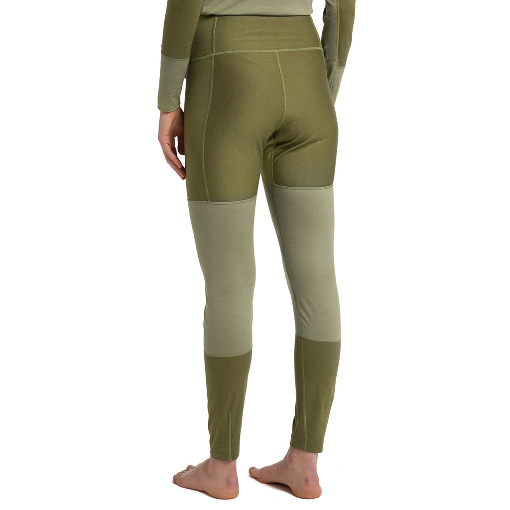 Ropa Térmica Mujer Natural Blend Tech Long Johns Haglöfs Verde 4