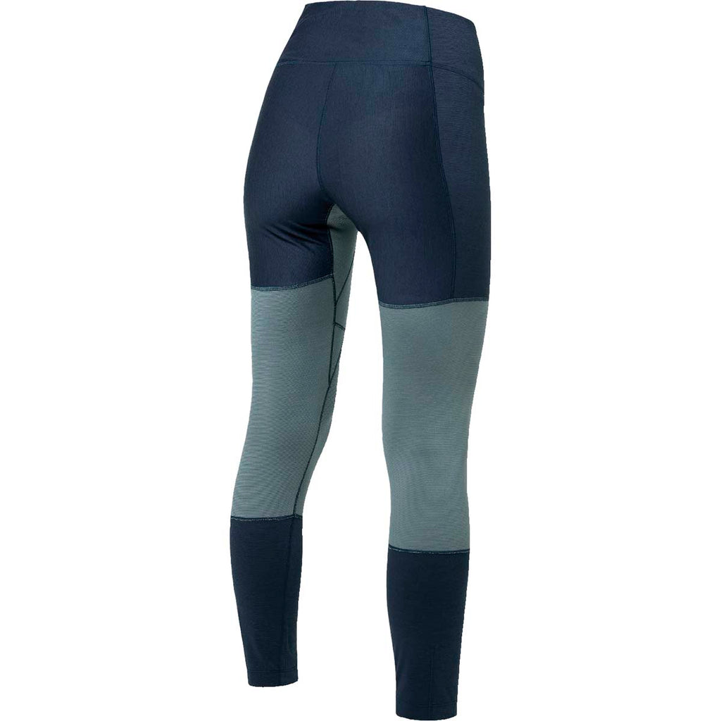 Ropa Térmica Mujer Natural Blend Tech Long Johns Haglöfs Azul 2