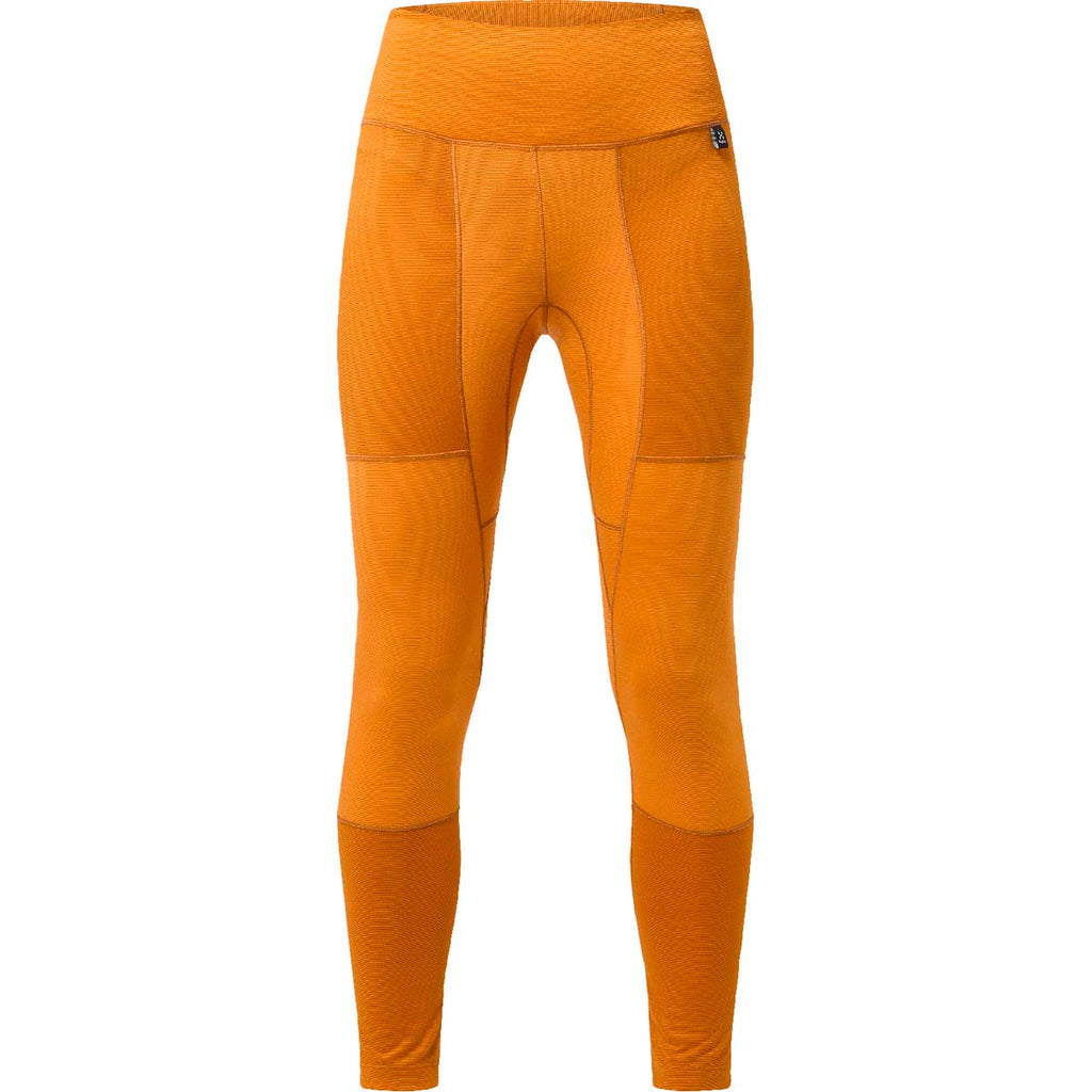 Ropa Térmica Mujer Natural Blend Tech Long Johns Haglöfs Amarillo 1