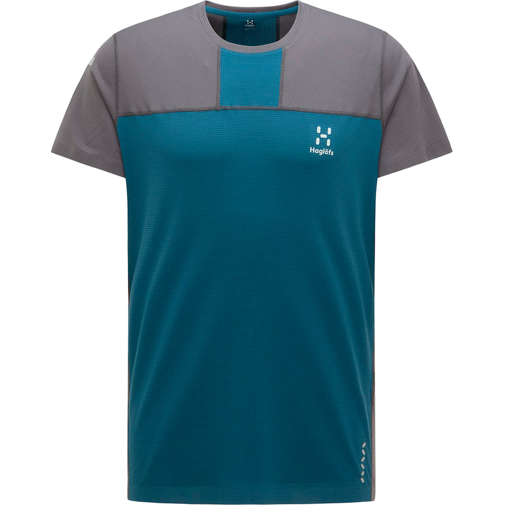 Camiseta Hombre L.I.M Strive Tee Men Haglöfs Azul 1