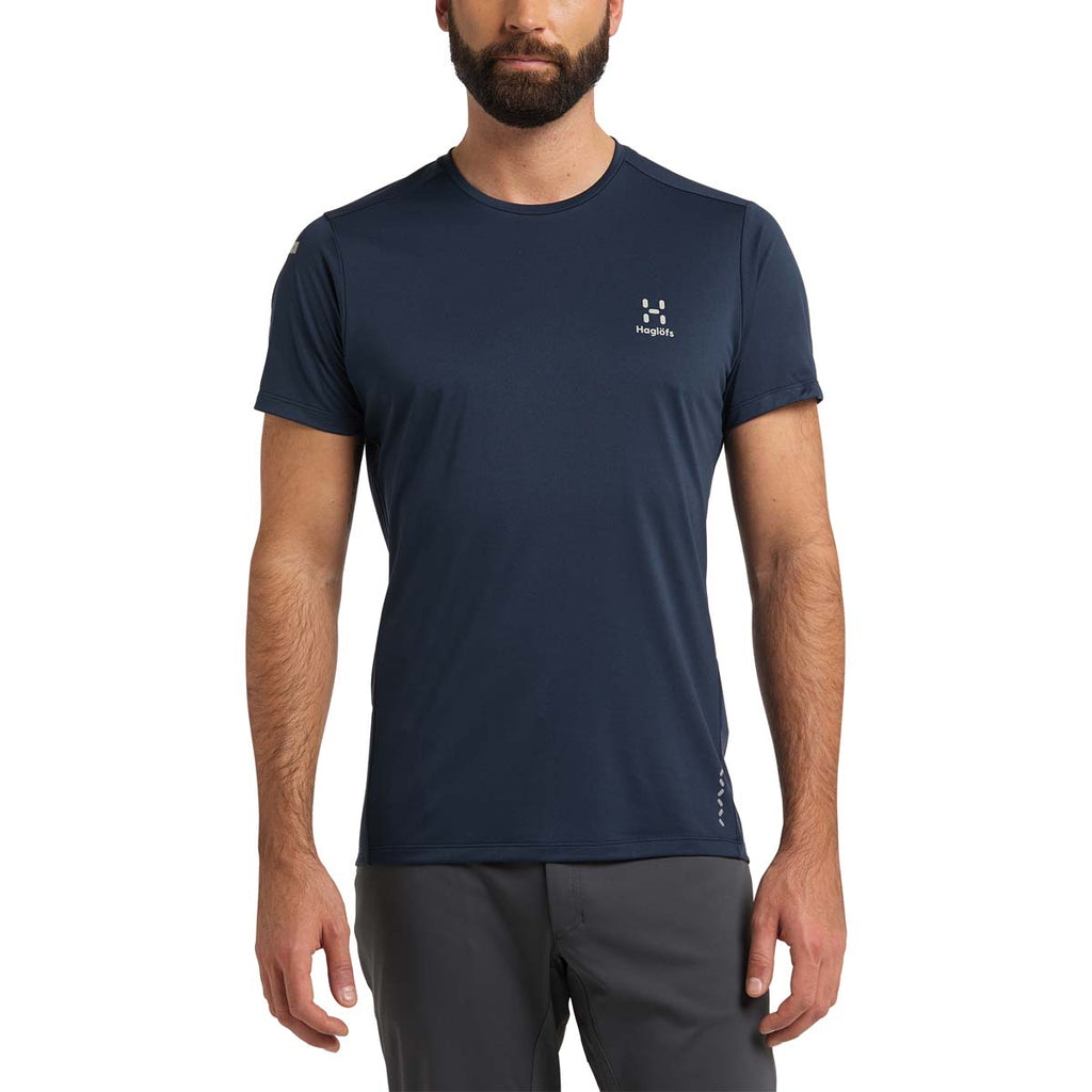 Camiseta Hombre L.I.M Tech Tee Men Haglöfs Azul 3