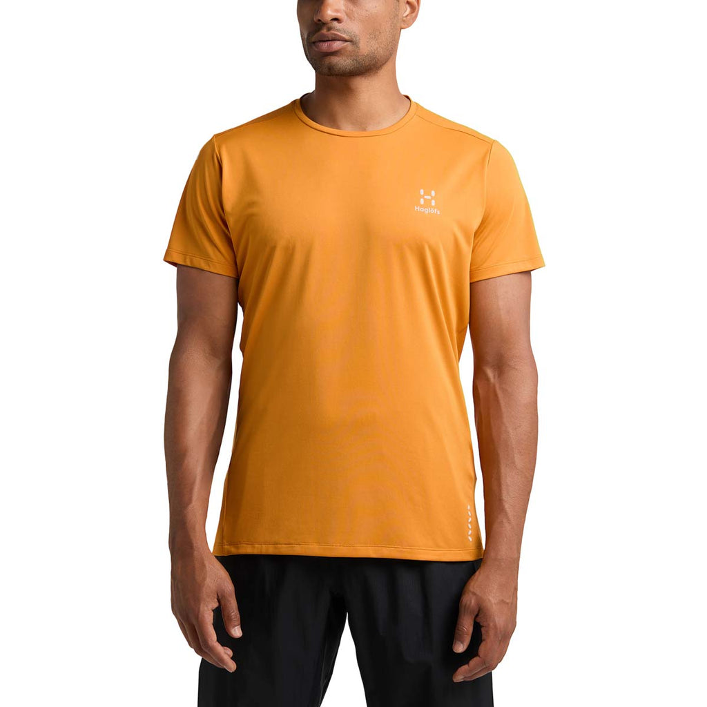 Camiseta Hombre L.I.M Tech Tee Men Haglöfs Amarillo 3