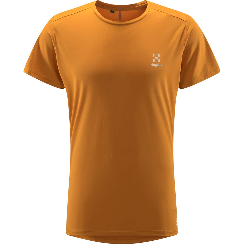 Camiseta Hombre L.I.M Tech Tee Men Haglöfs Amarillo 1