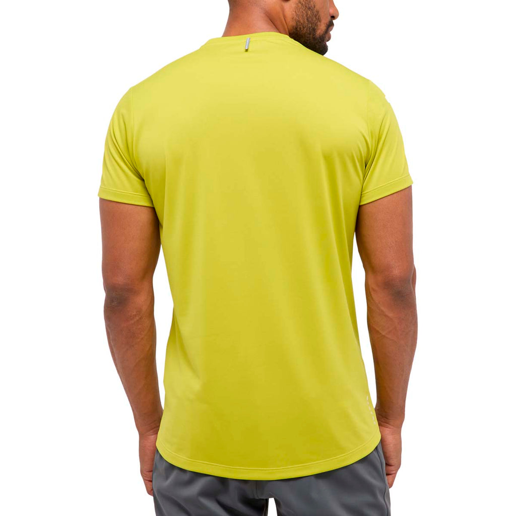 Camiseta Hombre L.I.M Tech Tee Men Haglöfs Amarillo 4