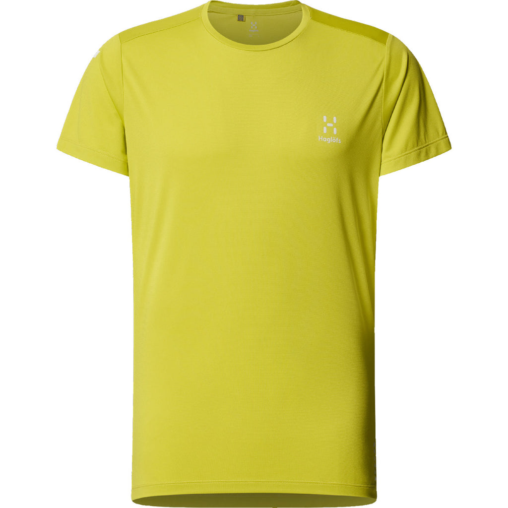 Camiseta Hombre L.I.M Tech Tee Men Haglöfs Amarillo 1