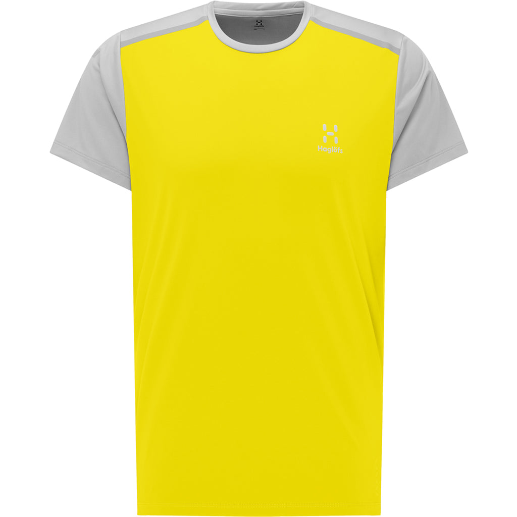 Camiseta Hombre L.I.M Tech Tee Men Haglöfs Amarillo 1