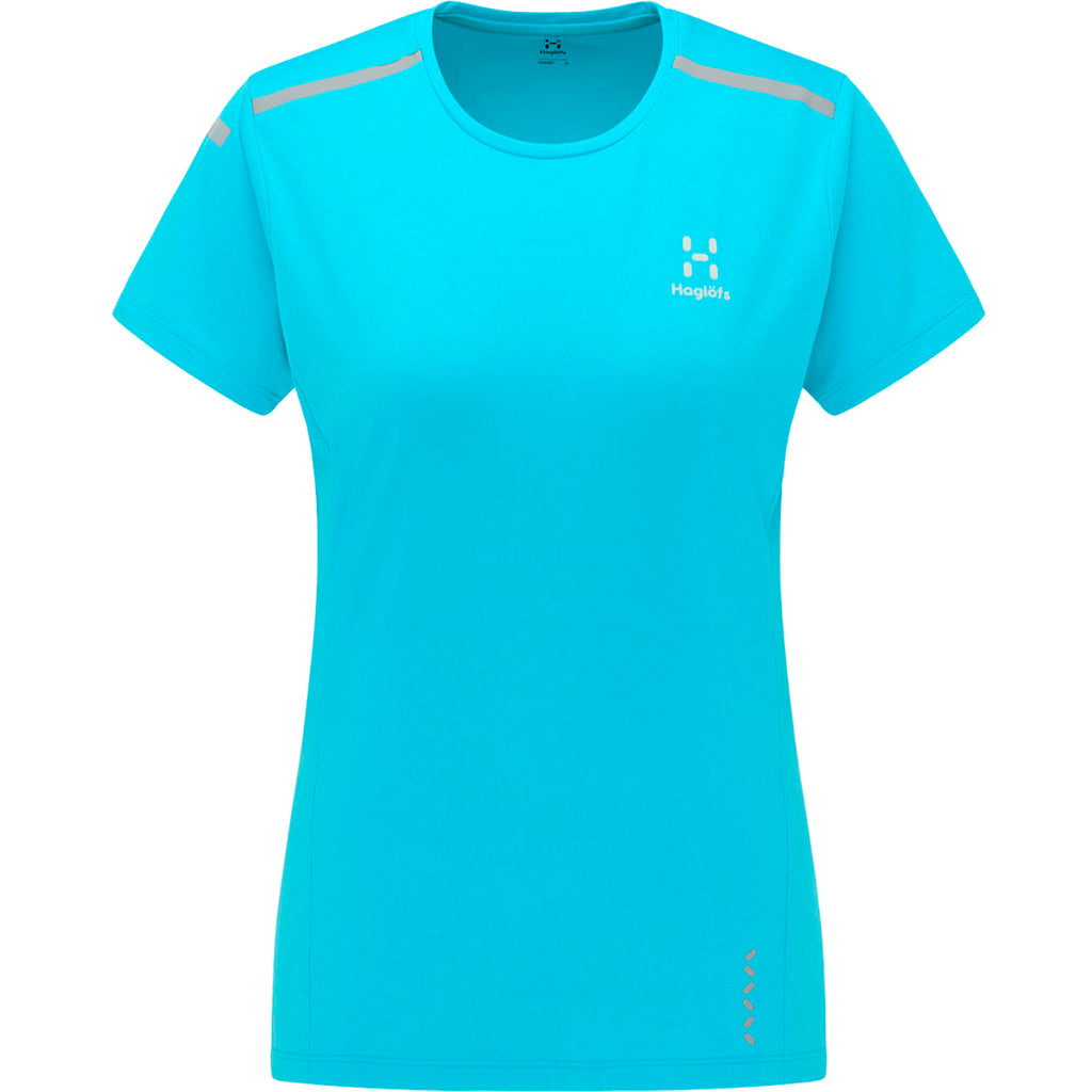 Camiseta Mujer L.I.M Tech Tee Women Haglöfs Azul 1