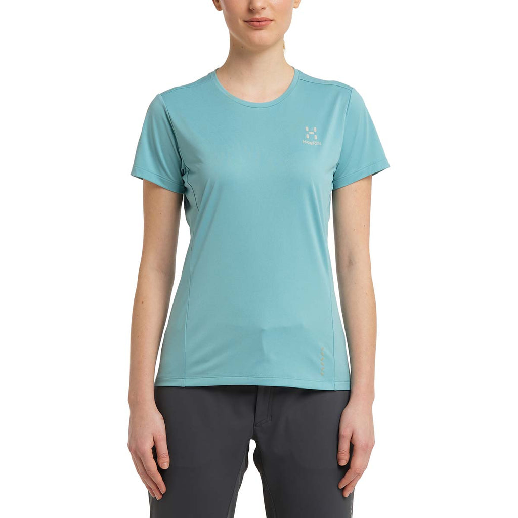 Camiseta Mujer L.I.M Tech Tee Women Haglöfs Azul 3