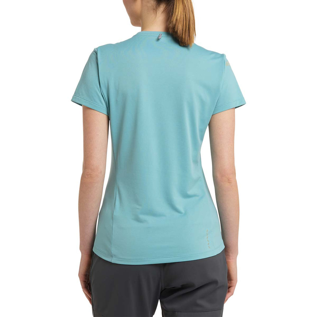 Camiseta Mujer L.I.M Tech Tee Women Haglöfs Azul 4