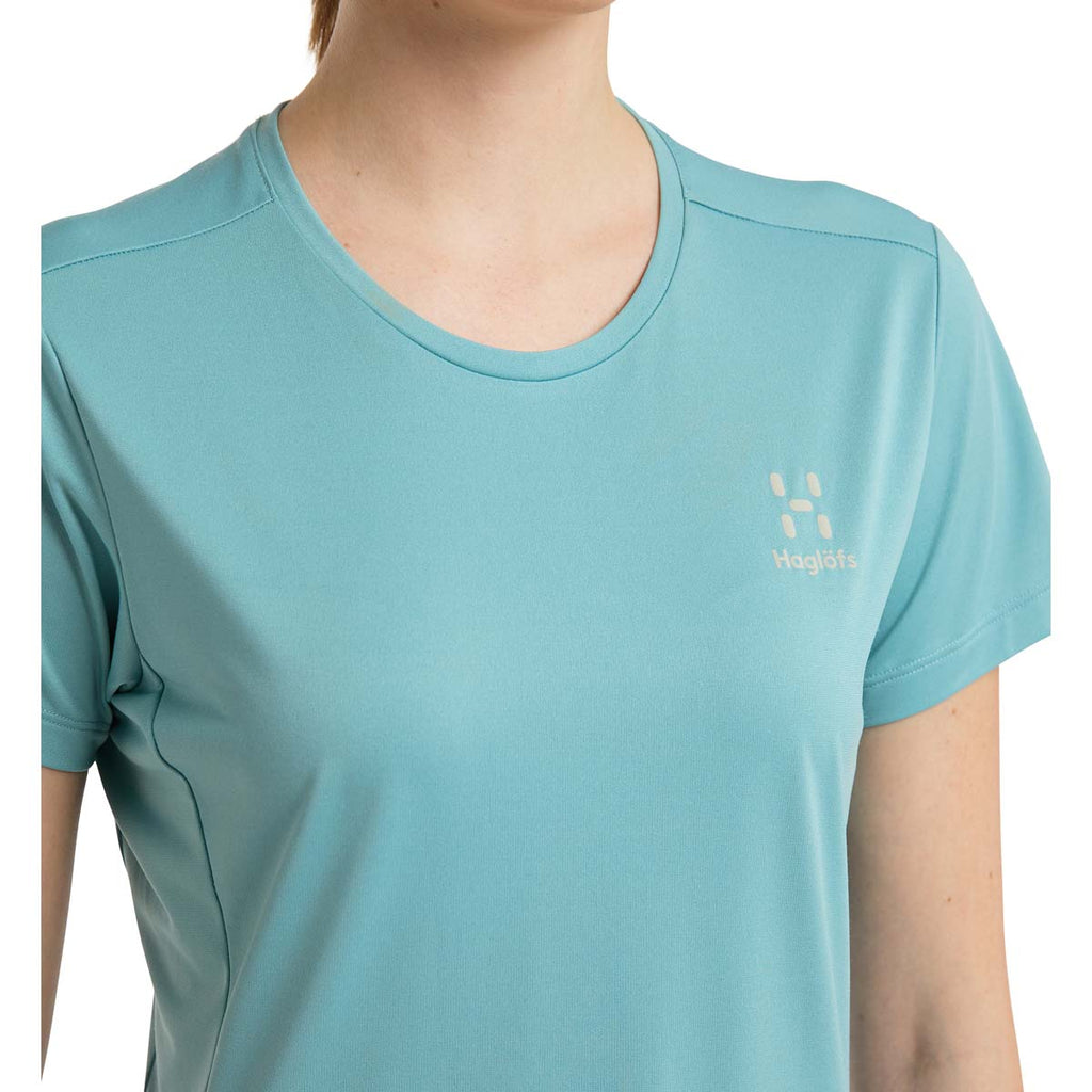 Camiseta Mujer L.I.M Tech Tee Women Haglöfs Azul 6