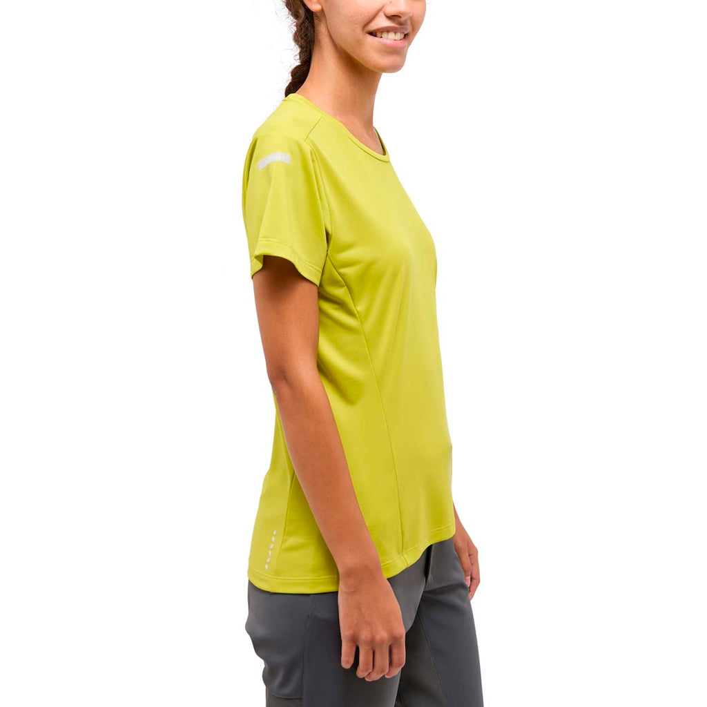 Camiseta Mujer L.I.M Tech Tee Women Haglöfs Amarillo 5