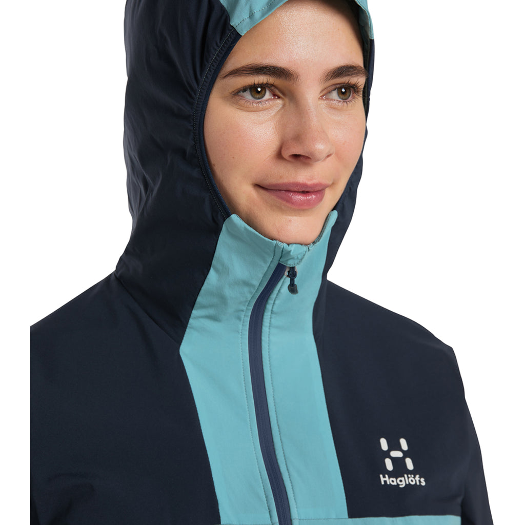 Chaqueta Mujer L.I.M Alpha Hood Women Haglöfs Azul 6