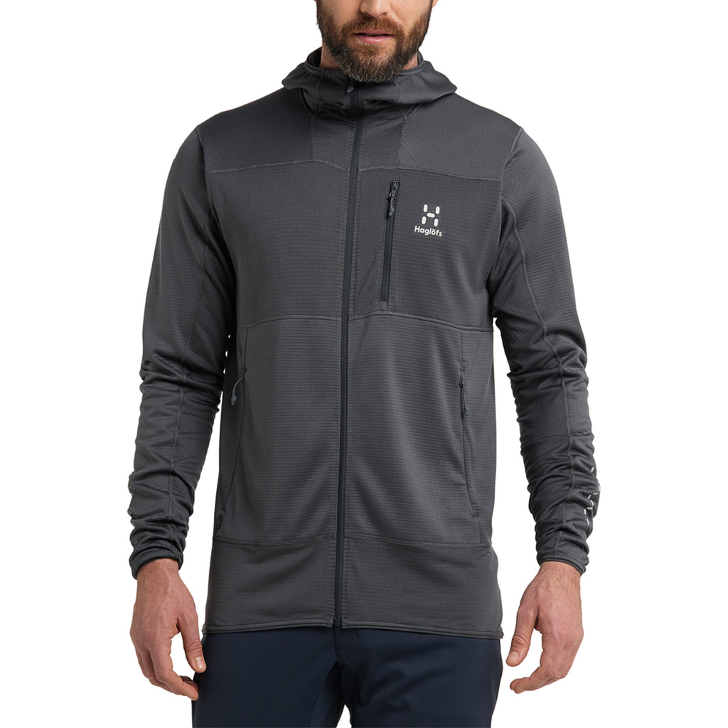 Polar Hombre L.I.M Mid Fast Hood Men Haglöfs Gris 4