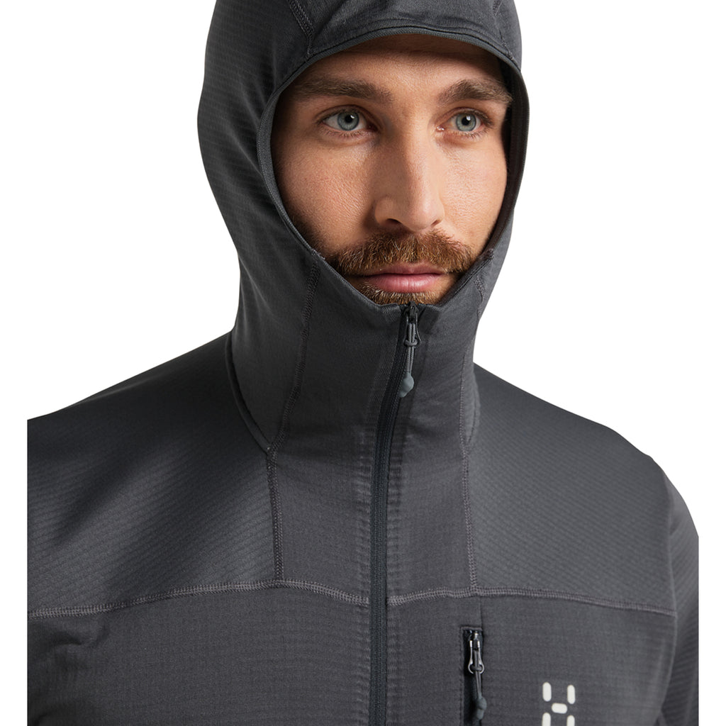 Polar Hombre L.I.M Mid Fast Hood Men Haglöfs Gris 7