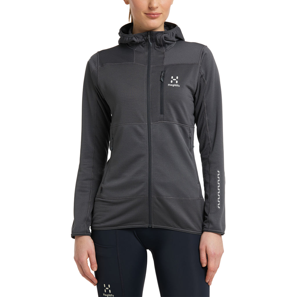 Polar Mujer L.I.M Mid Fast Hood Women Haglöfs Gris 4