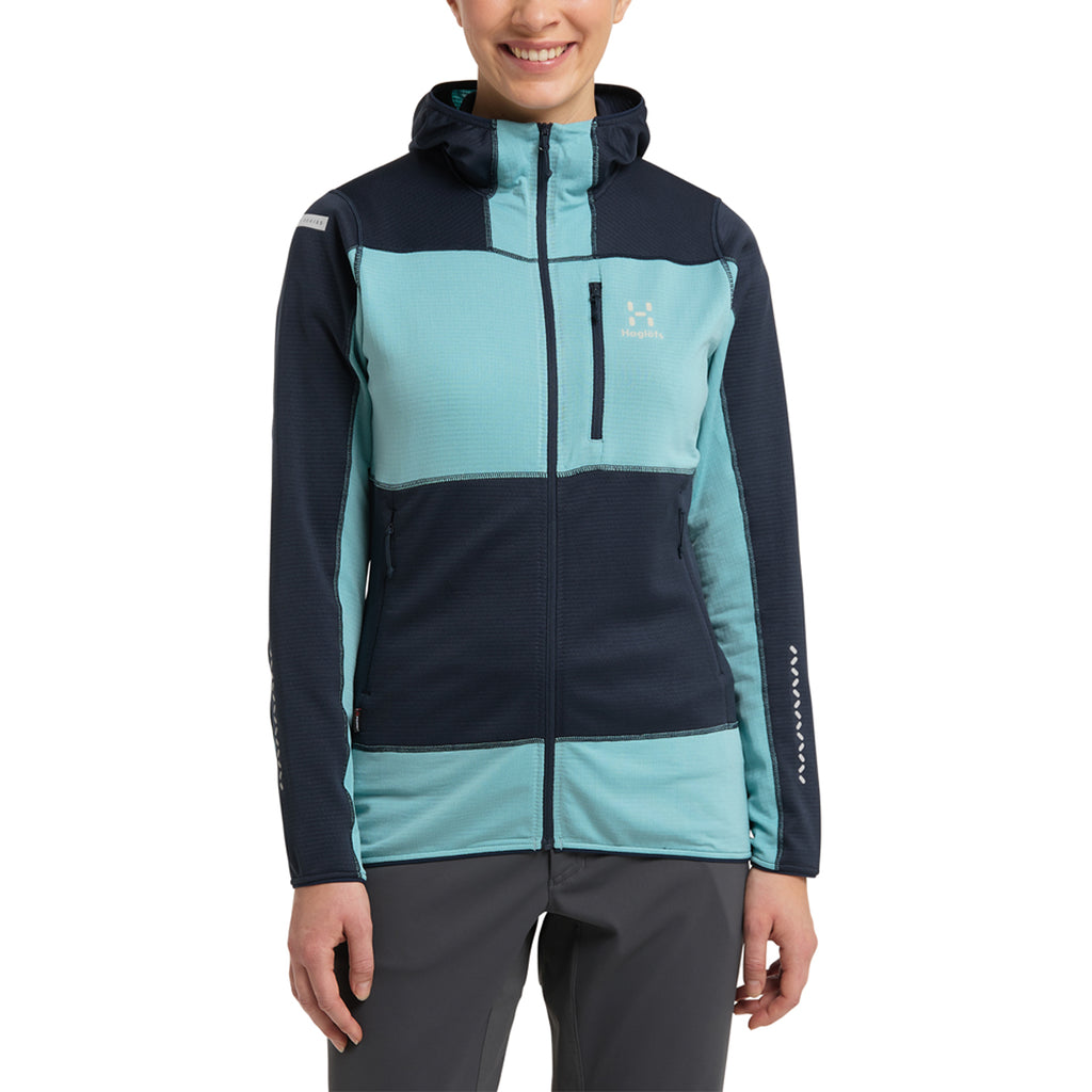 Polar Mujer L.I.M Mid Fast Hood Women Haglöfs Azul 3