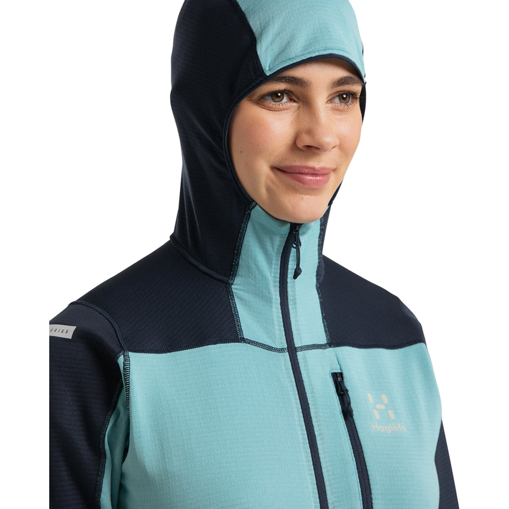 Polar Mujer L.I.M Mid Fast Hood Women Haglöfs Azul 6