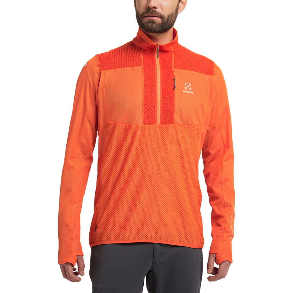 Polar Hombre L.I.M Mid Fast Top Men Haglöfs Naranja 3