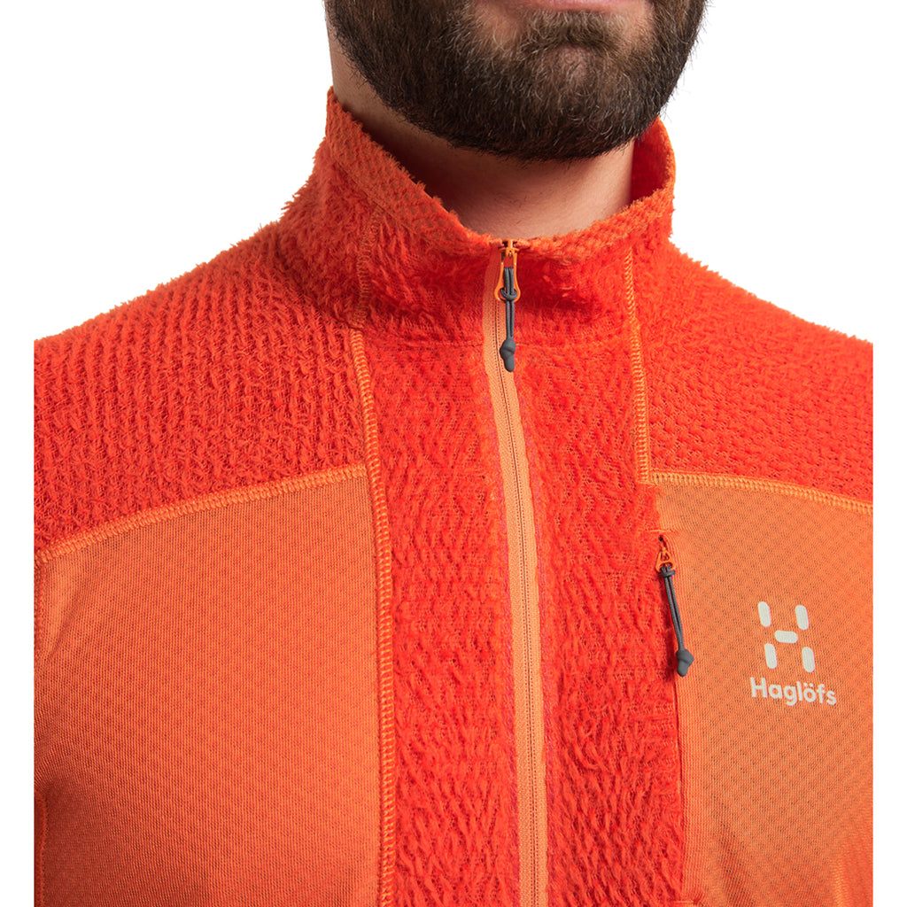 Polar Hombre L.I.M Mid Fast Top Men Haglöfs Naranja 9