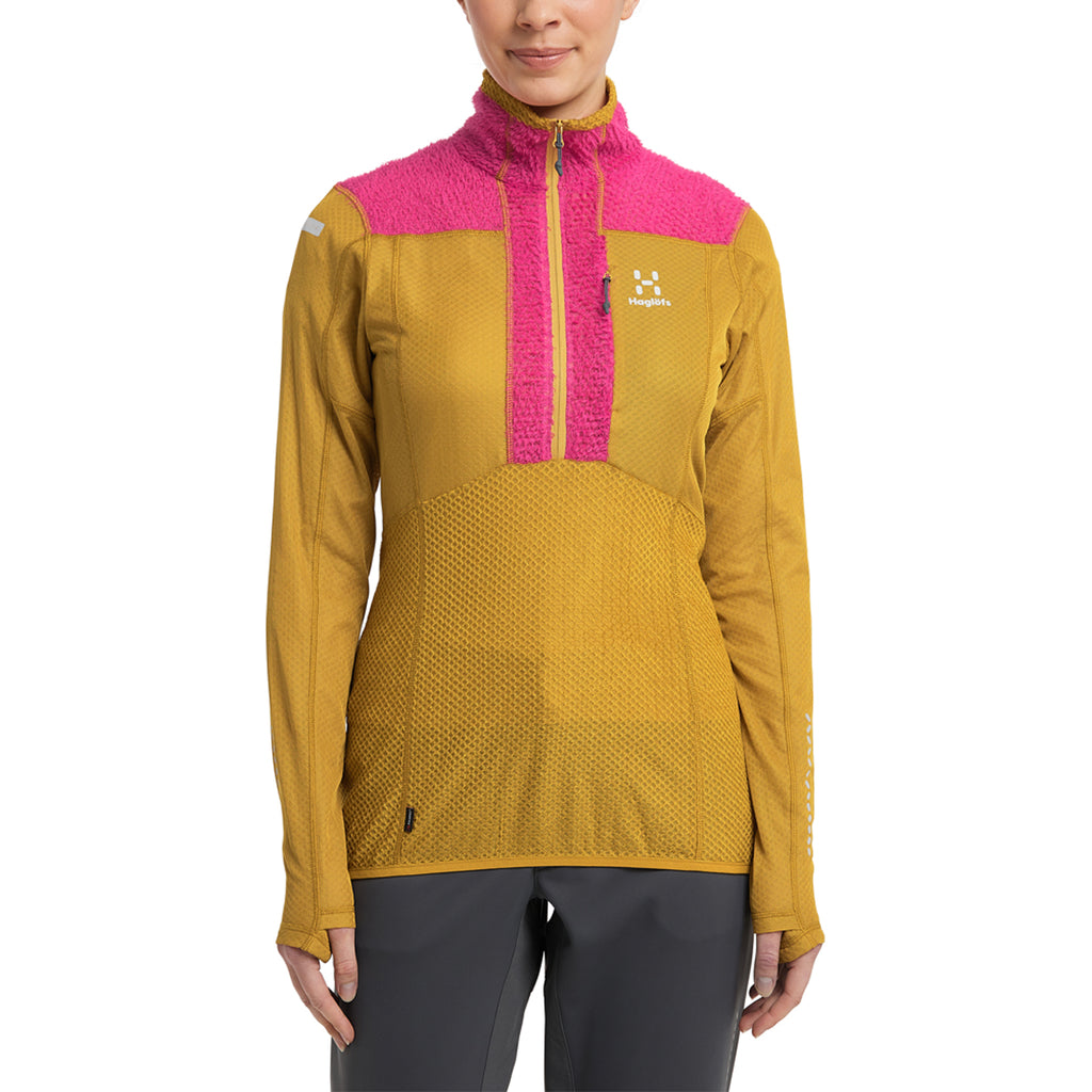 Polar Mujer L.I.M Mid Fast Top Women Haglöfs Amarillo 3