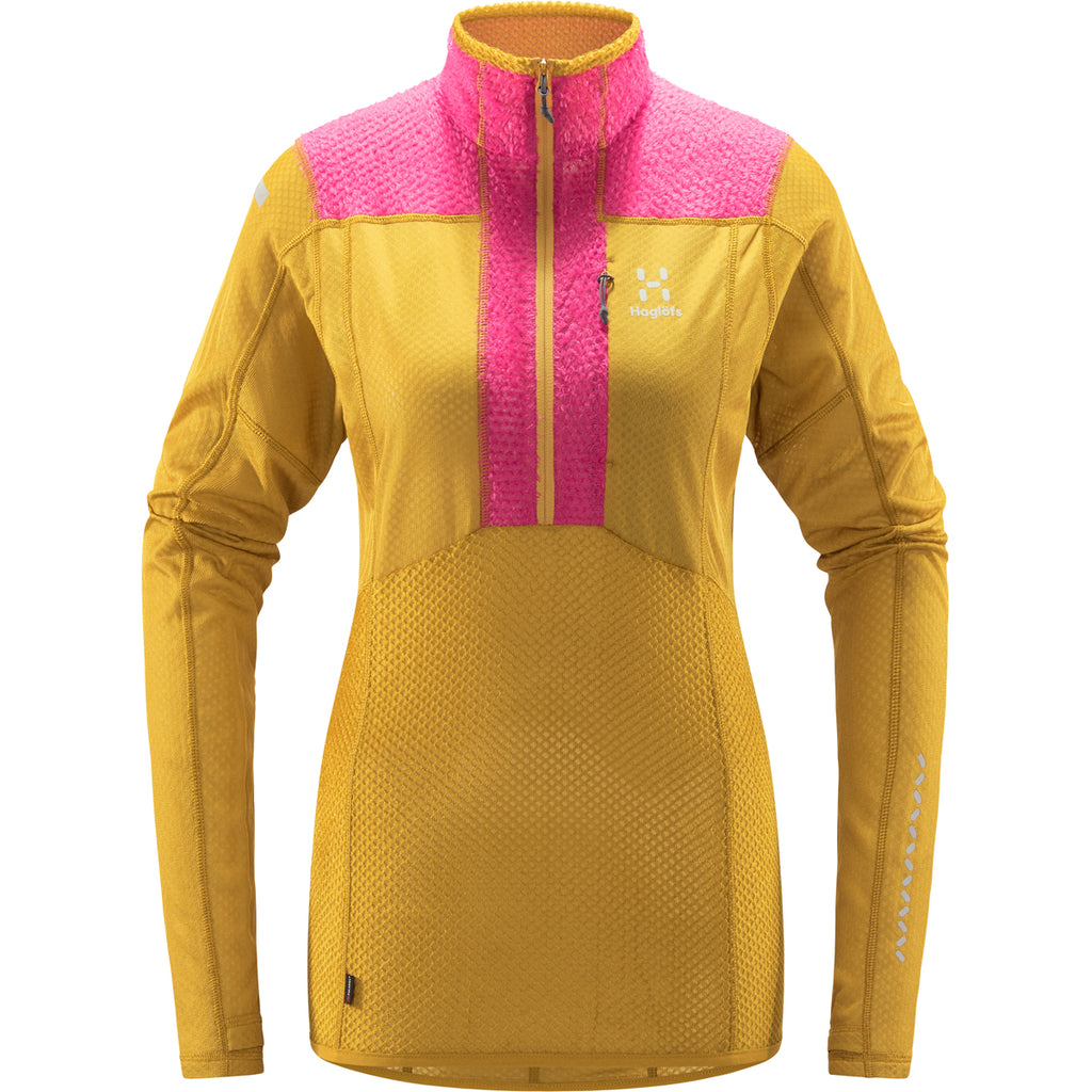 Polar Mujer L.I.M Mid Fast Top Women Haglöfs Amarillo 1