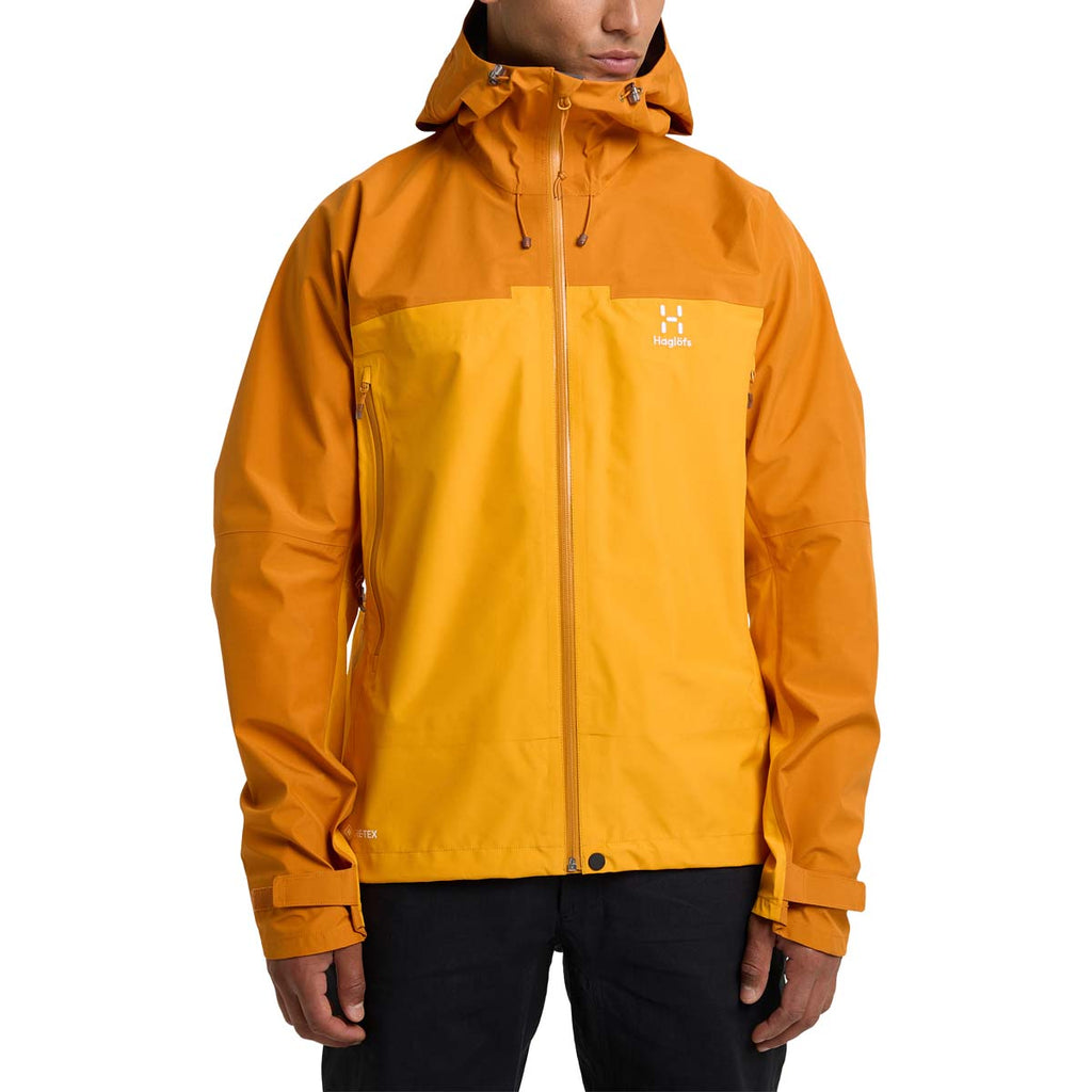 Chaqueta Hombre Roc Flash Gtx Jacket Men Haglöfs Amarillo 3