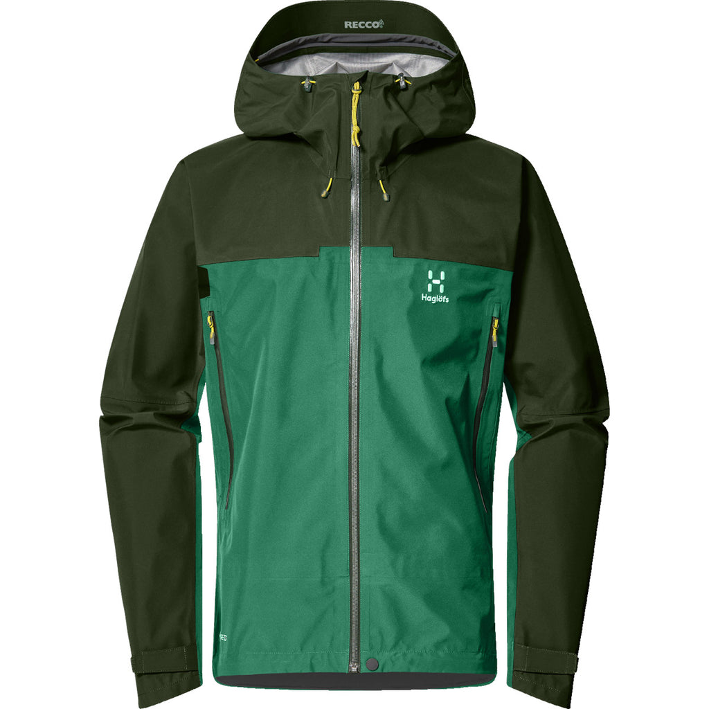 Chaqueta Hombre Roc Flash Gtx Jacket Men Haglöfs Verde 1